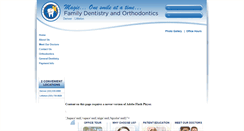 Desktop Screenshot of mymagicsmiles.com